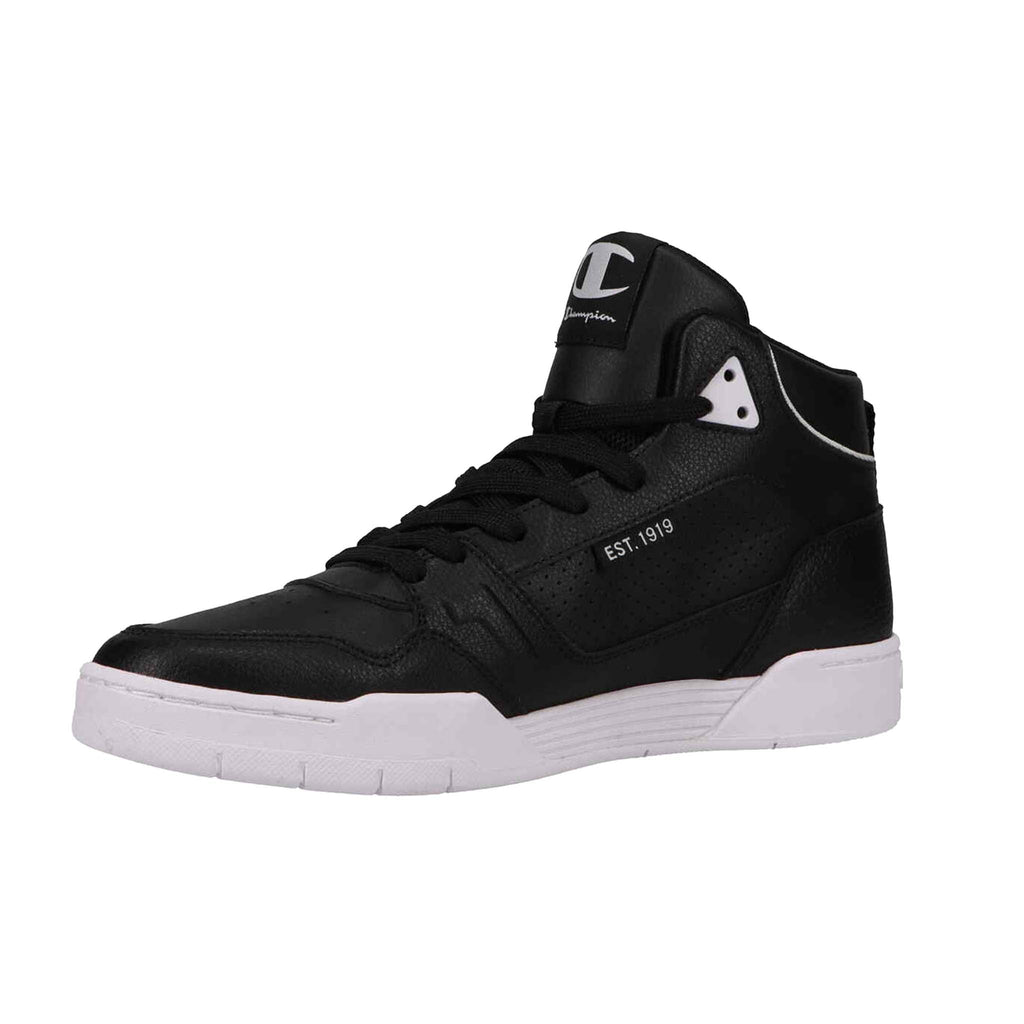 ?✨$195✨?Champion High top Athletic shoes Amazon.com | Champion Drome Hi CB (Big Kid) Scarlet/Black  main image 3
