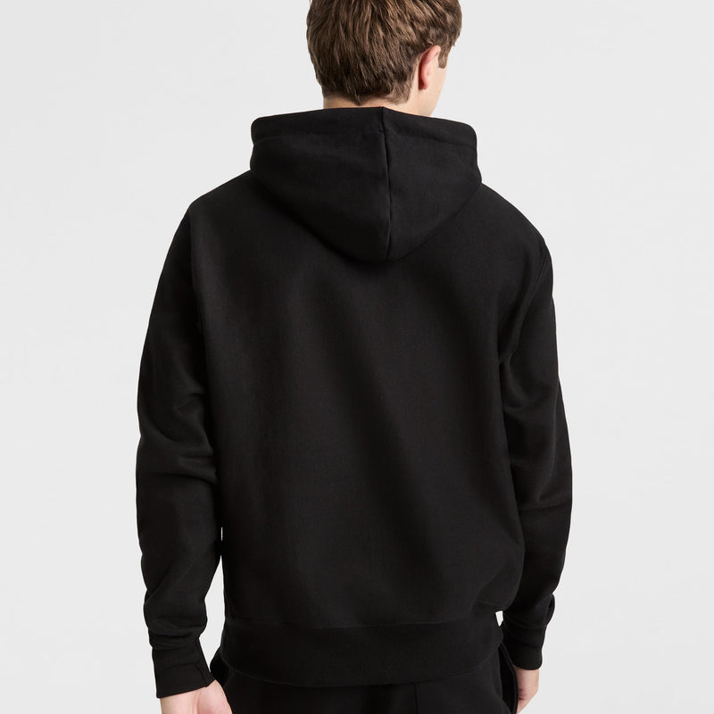 Reverse Weave Hoodie