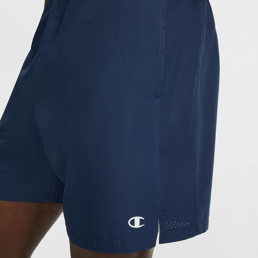 champion dress shorts Champion Girls' 2 Pack Active Stretch Comfort Shorts (Black/Blue, 4)