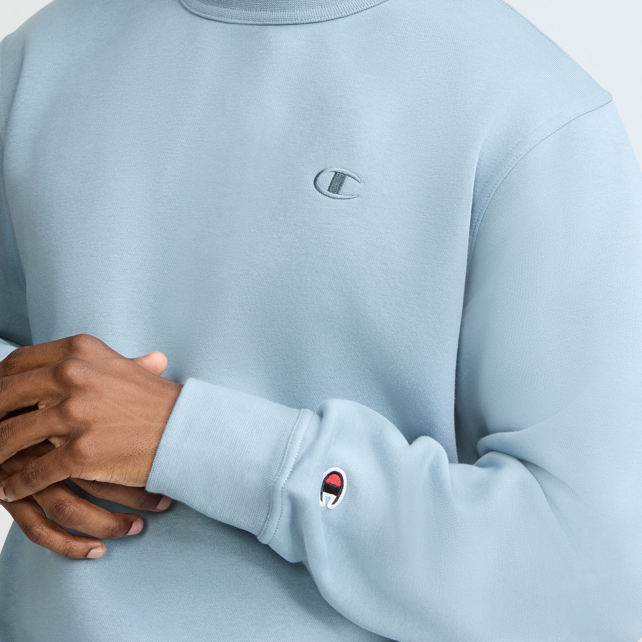 Powerblend Crewneck Sweatshirt, C Logo – Champion