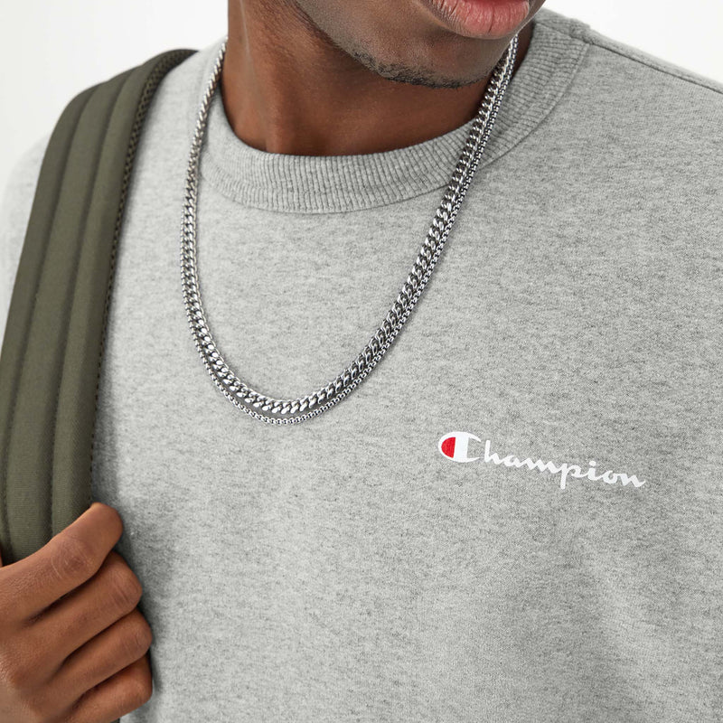 Powerblend Crewneck Sweatshirt, Left Script Logo