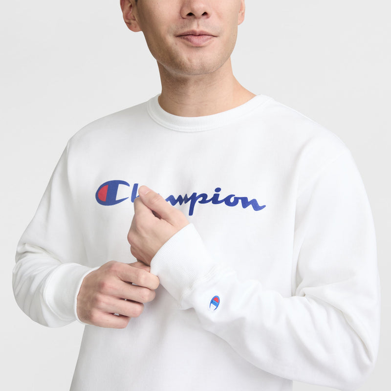 Powerblend Crewneck Sweatshirt, Classic Script Logo