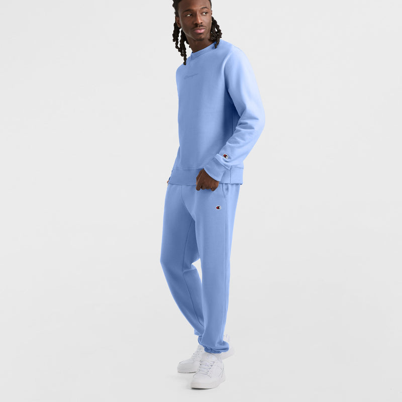 Powerblend Crewneck Sweatshirt, Tonal Script Logo