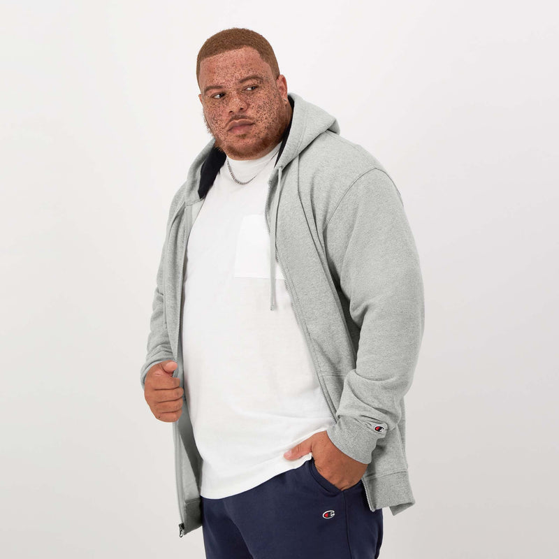 Powerblend Full-Zip Hoodie, C Logo - Big & Tall