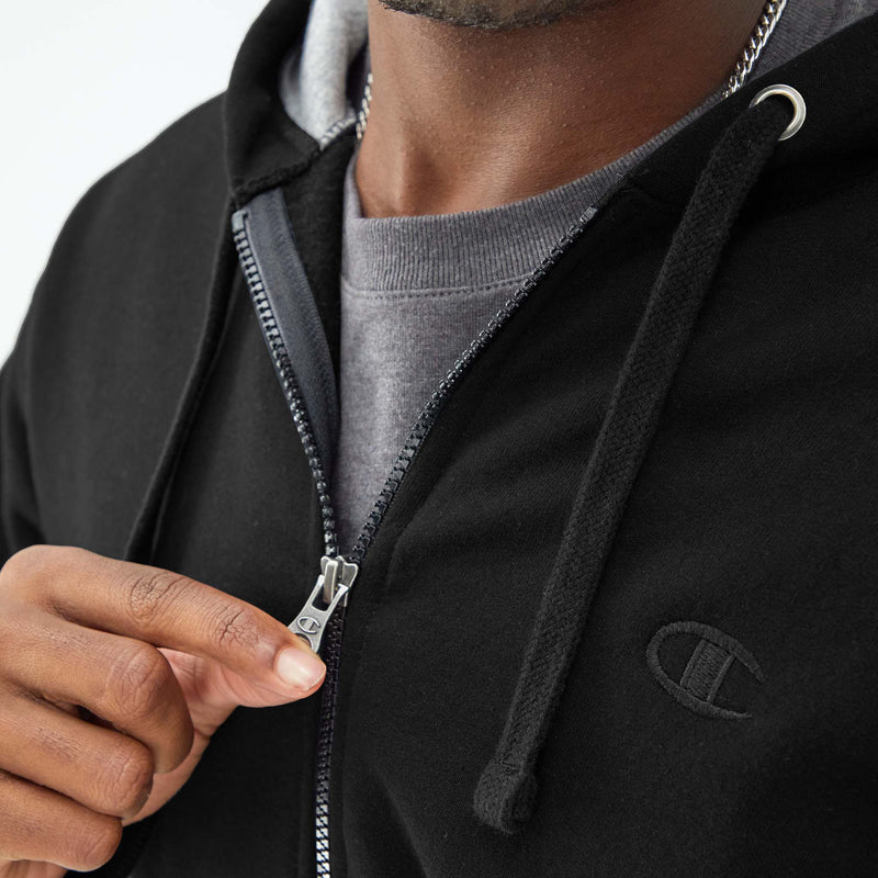 Powerblend Full-Zip Hoodie, C Logo