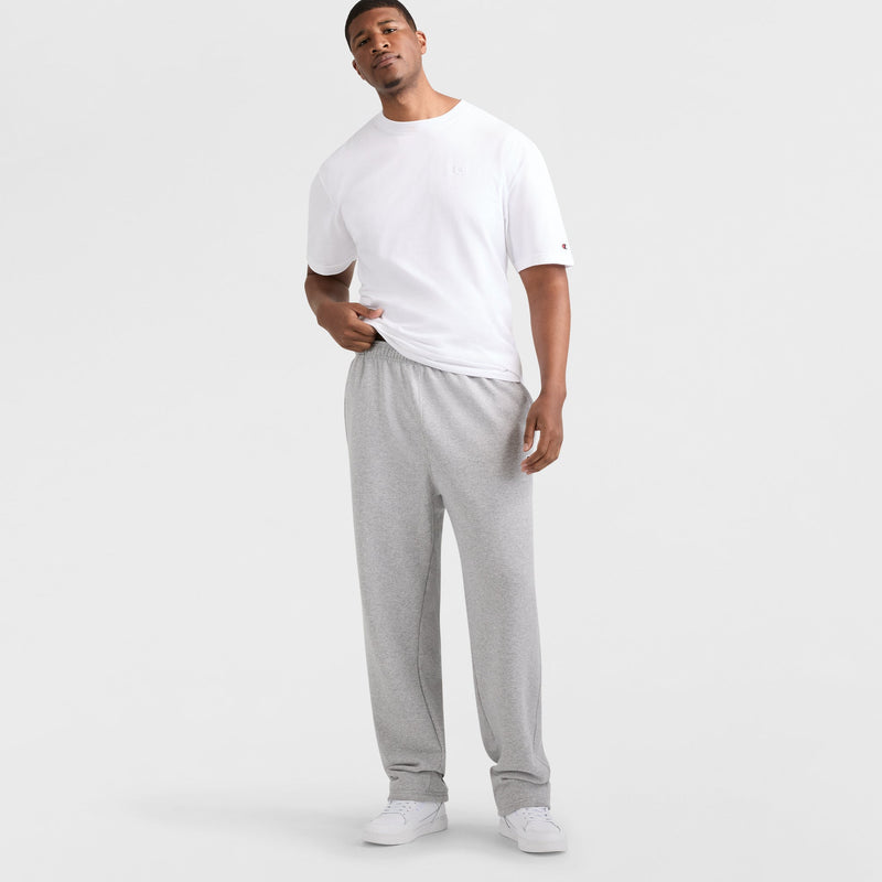 Powerblend Sweatpants, Open Hem, C Logo - Big & Tall