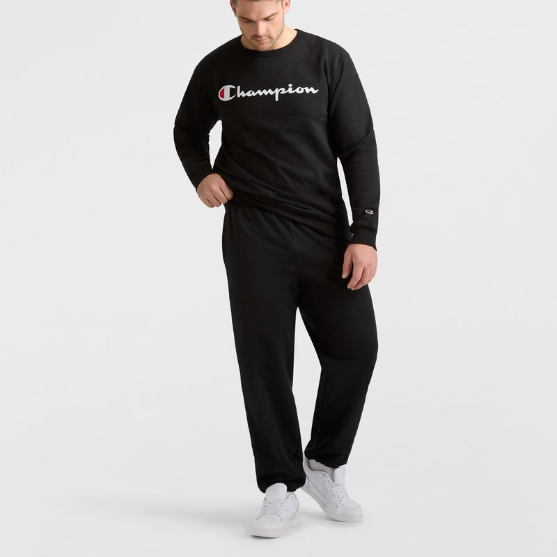Powerblend Sweatpants, Cinched Hem, C Logo - Big & Tall