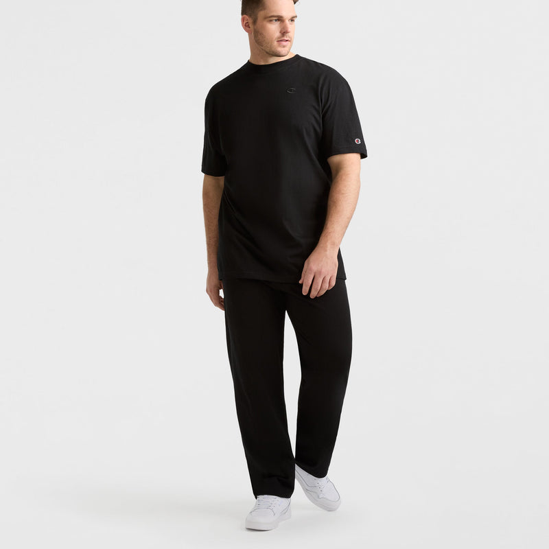 Lightweight Lounge Pants, Open Hem, C Logo - Big & Tall