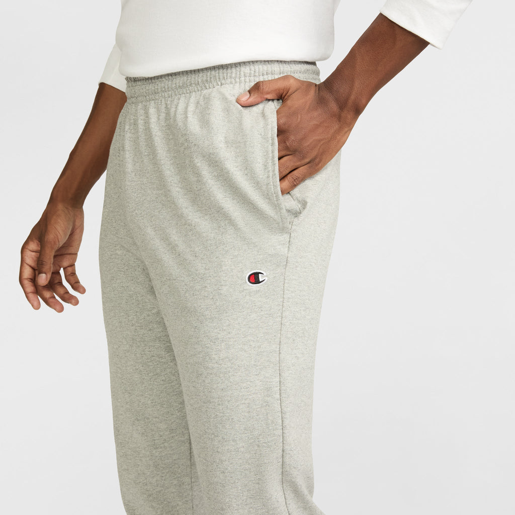 Lightweight Lounge Pants, Open Hem, C Logo - Champion