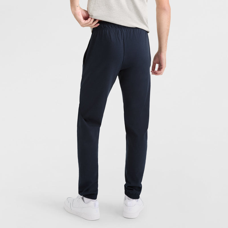 Lightweight Lounge Pants, Cinched Hem, C Logo