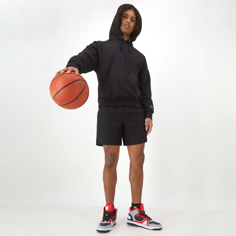 7" Reverse Weave Cut-Off Shorts, C Logo