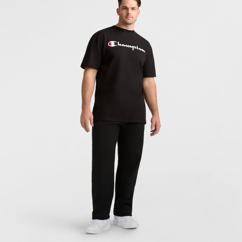 Classic Graphic T-Shirt, Script Logo - Big & Tall