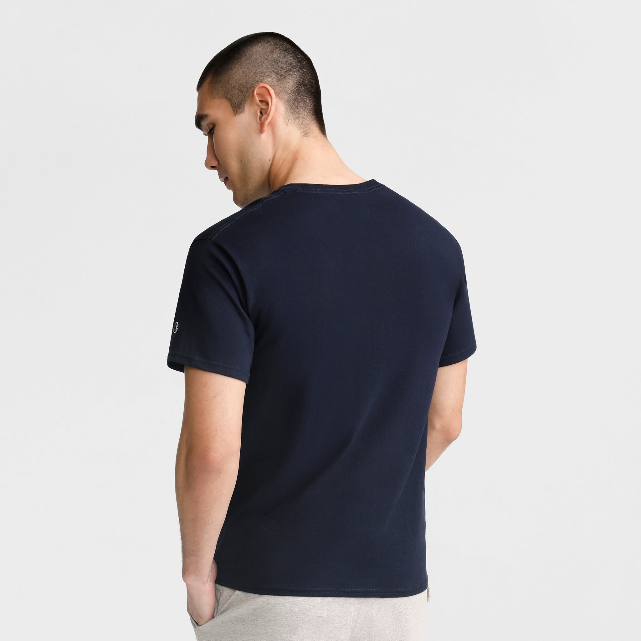 シャツ 70's CHAMPION FOOTBALL T-SHIRTS M/NAVY Vintage USN US Navy Champion Reversible Blue & Yellow 50/50