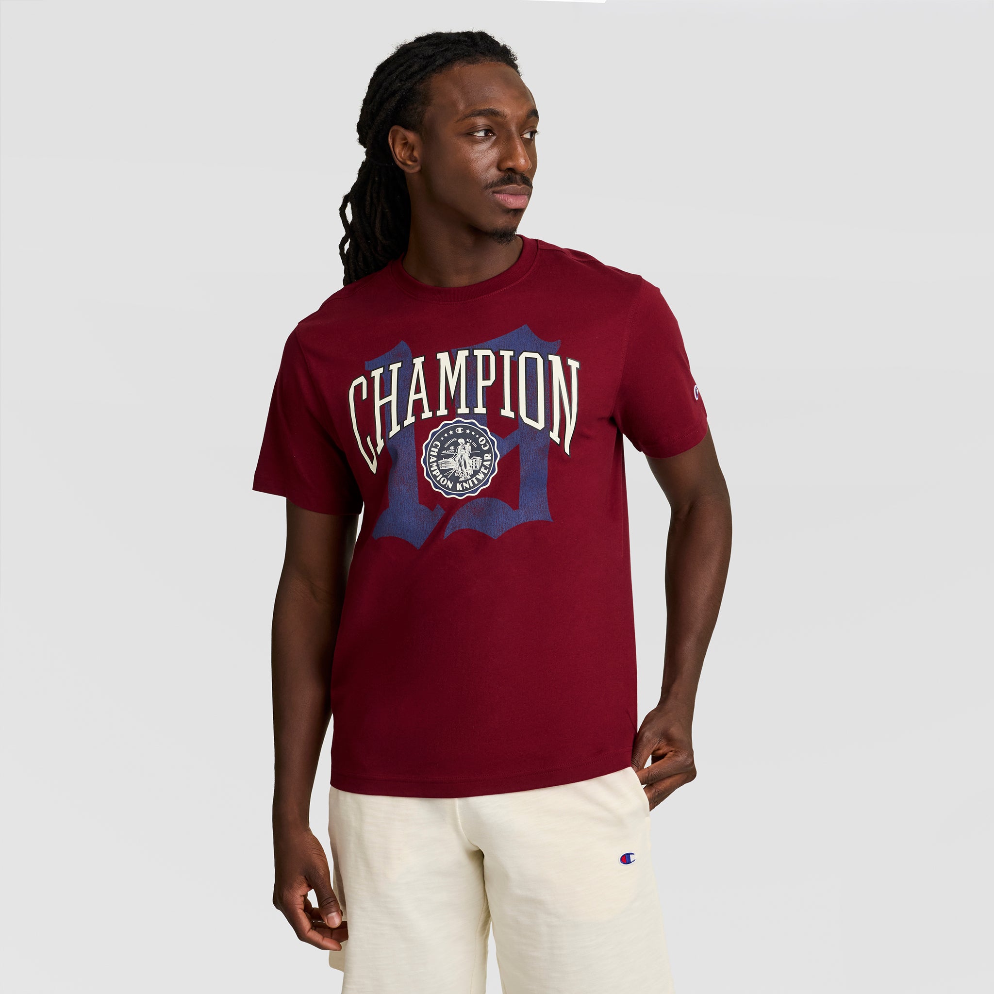 Modern Retro Gothic '19 T-Shirt, C Logo – Champion