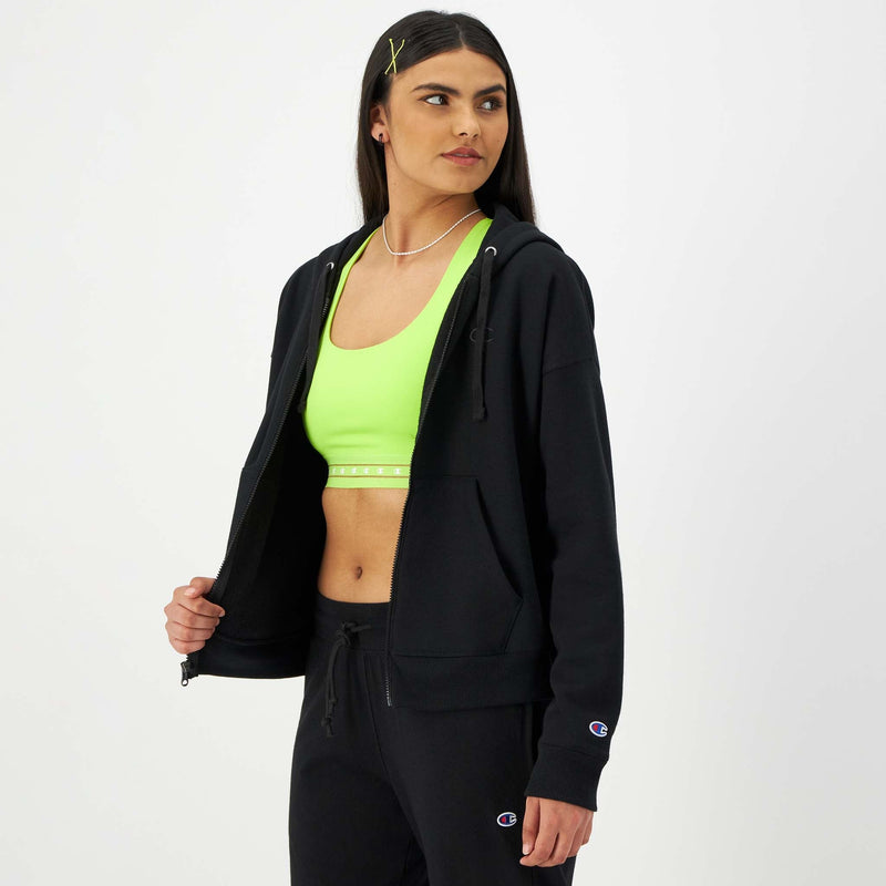 Powerblend Zip-Up Hoodie, C Logo