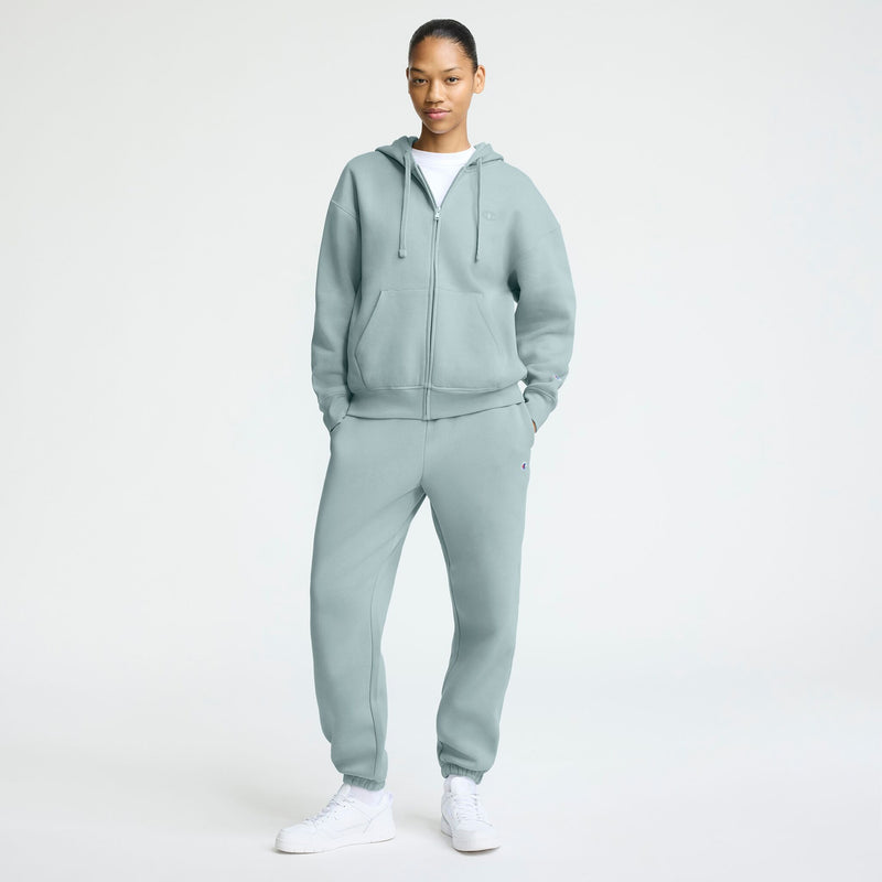 Powerblend Zip-Up Hoodie, C Logo