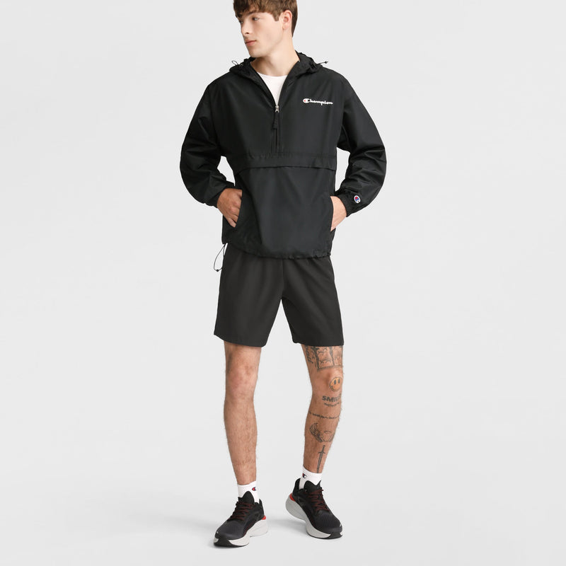 Stadium Packable Jacket, Script Logo