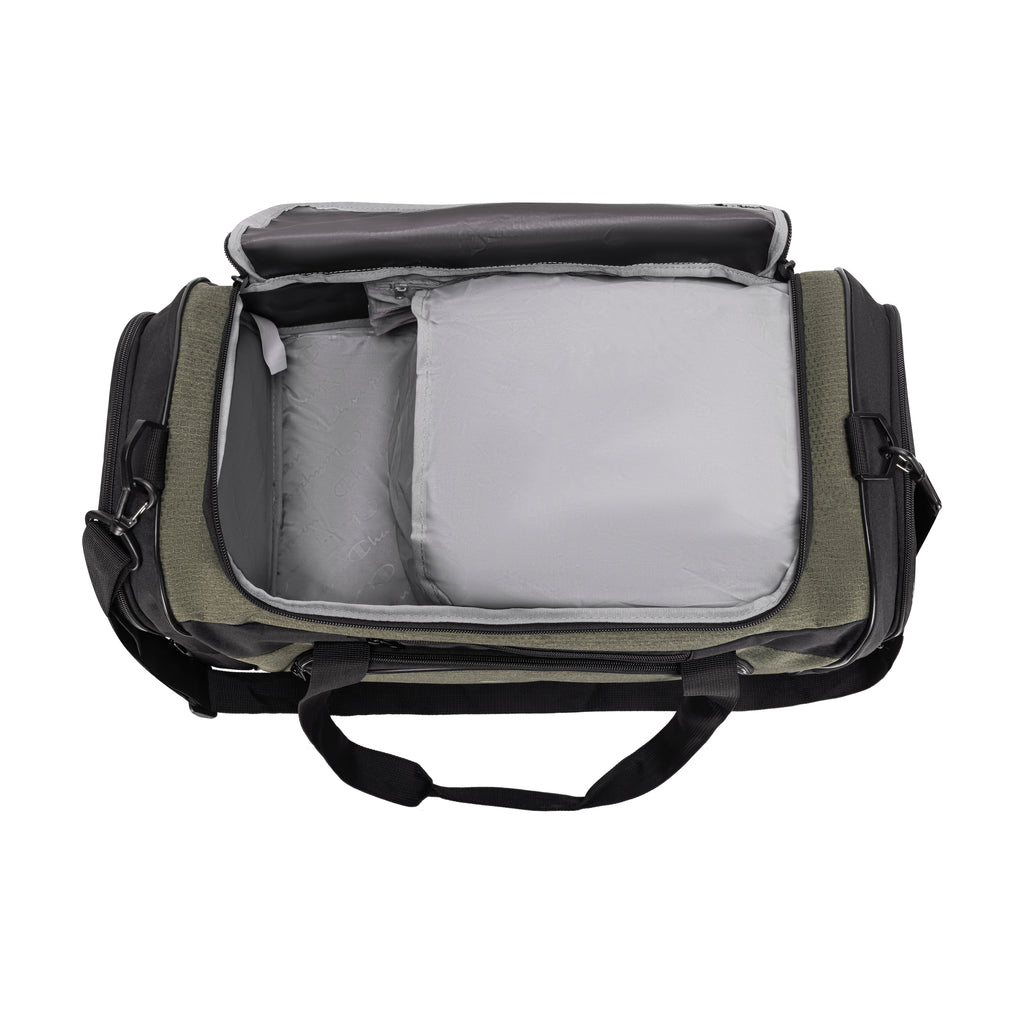 champion gym travel tote bag Champion Stadium Duffel Bag Green/Black
