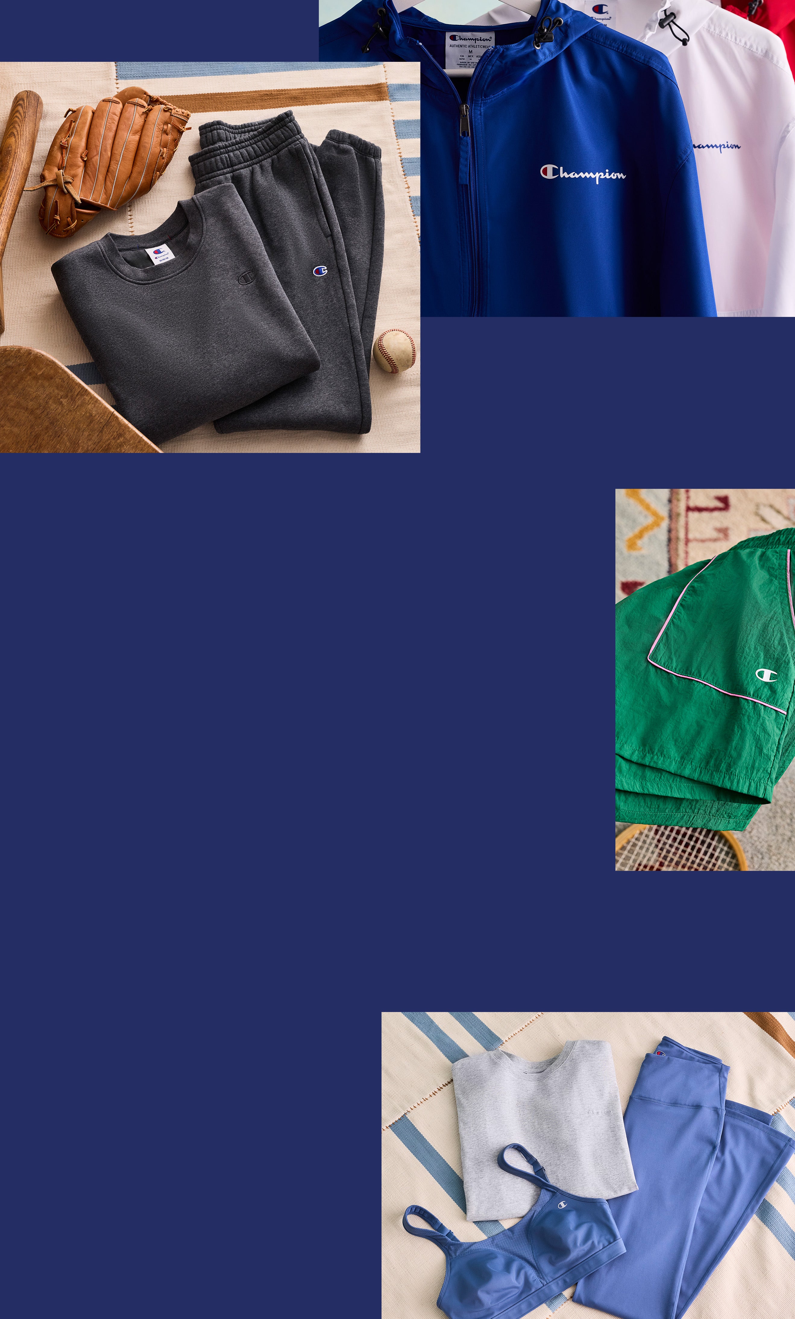 Blue Champion active sportswear Penney’s Champion® Official Site | What Do You Champion?