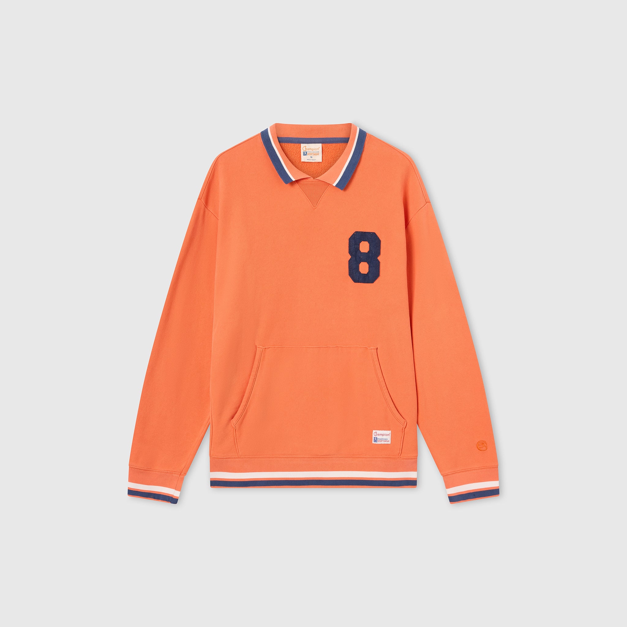 Men's Knitted Polo Neck Sweatshirt – Champion