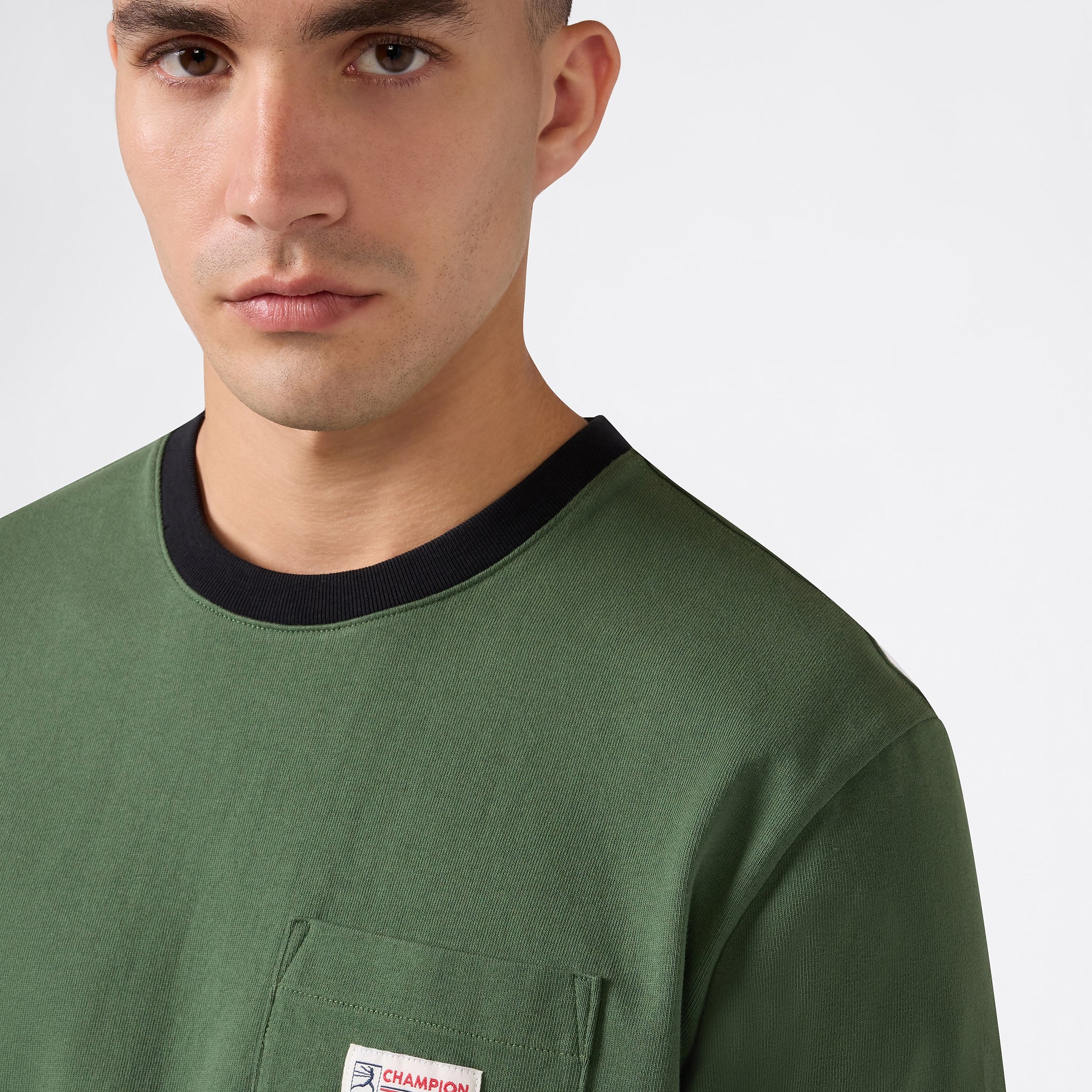 Men's Knitted Ringer T-Shirt – Champion