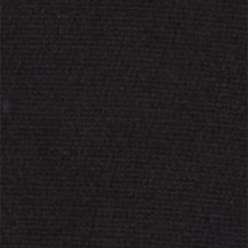 A close-up of the black textured fabric from the Champion Men’s Knitted Crewneck Sweatshirt (Reversible + Vintage Wash), highlighting a subtle weave pattern with fine threads and a matte finish, reminiscent of classic vintage fleece.