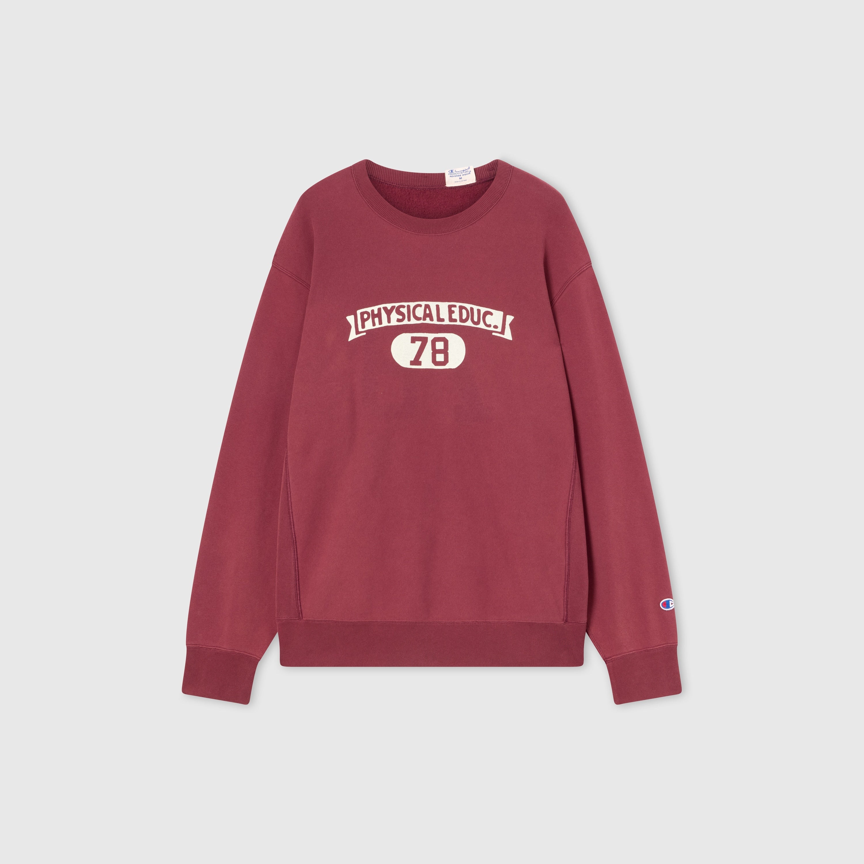 Men's Knitted Reversible Vintage Wash Crewneck Sweatshirt – Champion