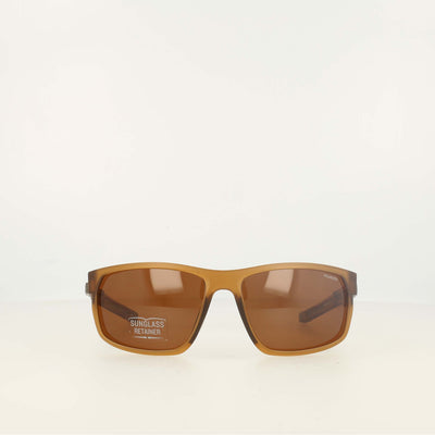 Champion Men's Polarized Rectangle Retainer Wrap - Medium in Trans Walnut