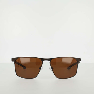 Champion Men's Polarized Retainer Stainless ST-Shirtl Square in Matte Brown