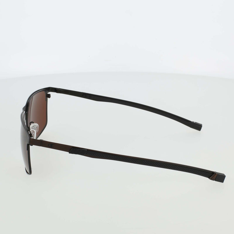 Champion Men's Polarized Retainer Stainless ST-Shirtl Square in Matte Brown