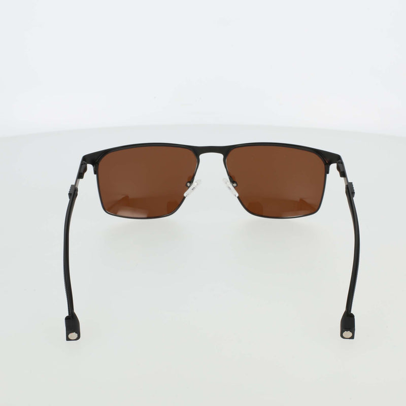 Champion Men's Polarized Retainer Stainless ST-Shirtl Square in Matte Brown
