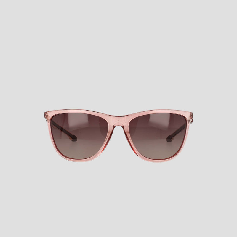 A pair of Champion Women's Polarized Retainer Rectangle sunglasses with dark polarized lenses is displayed on a plain light gray background.