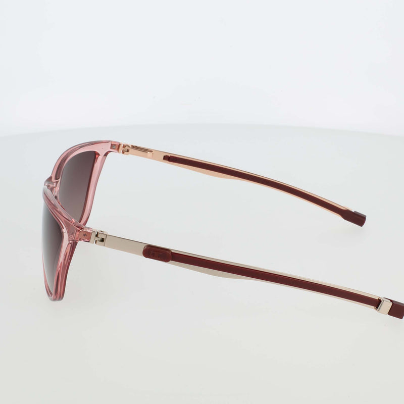 Champion Women's Polarized Retainer Rectangle in Translucent Rose