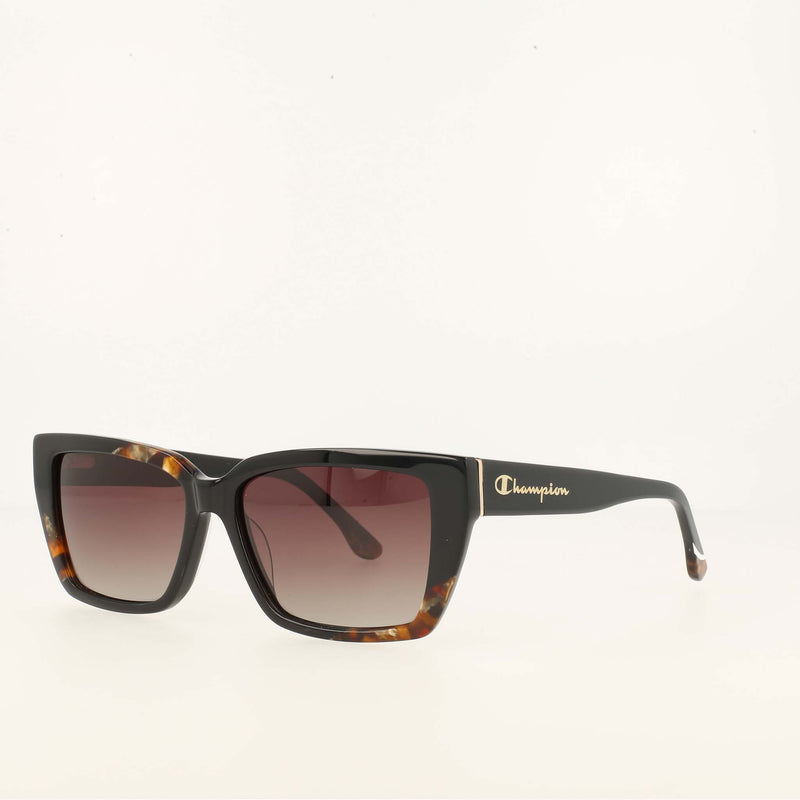 Champion Women's Polarized Slim Rectangle in Black/Taupe