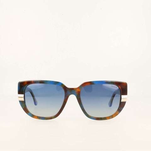 Champion Women's Polarized Modified Cateye in Navy Tort