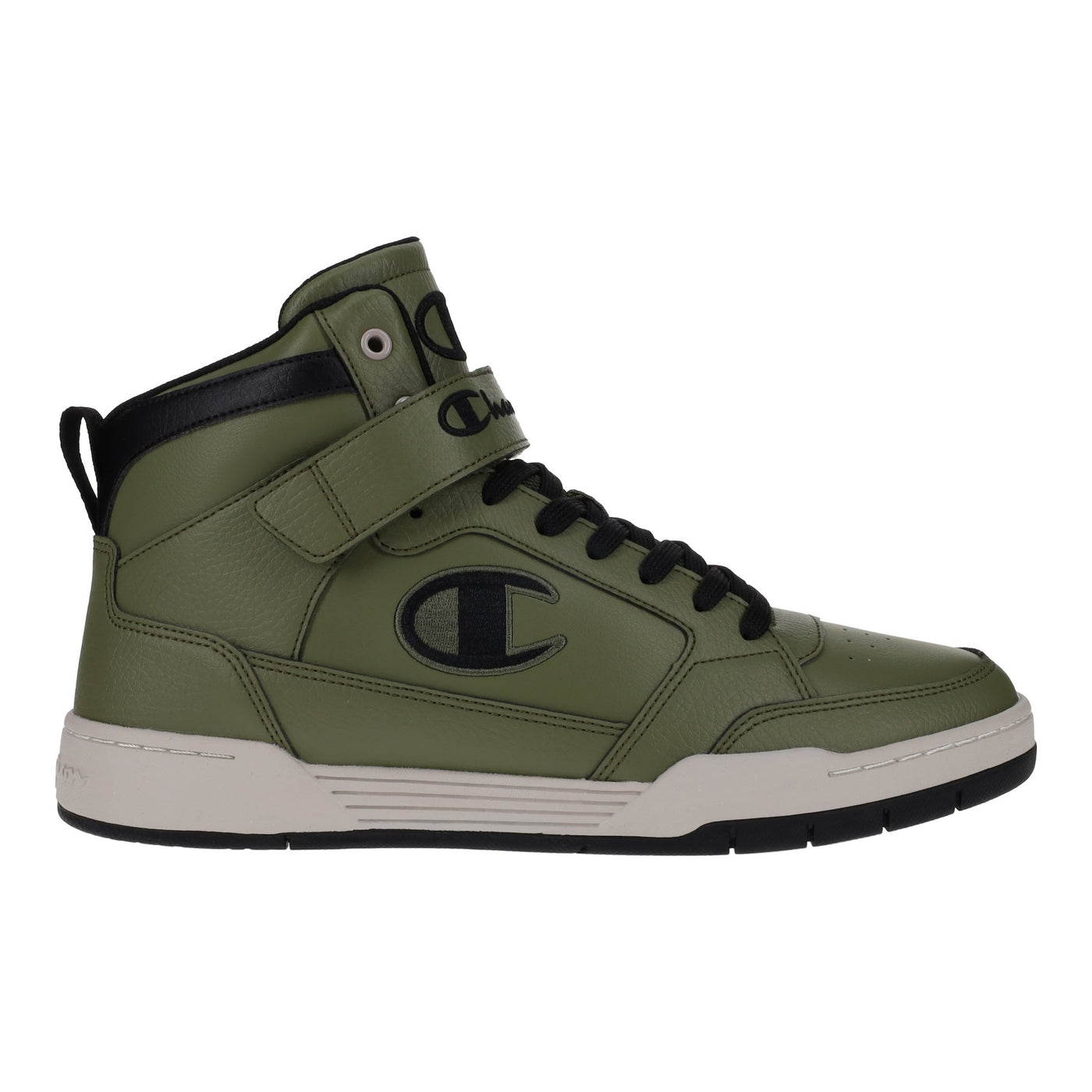 Champion Men's Arena Power High in Olive/Black/Beige