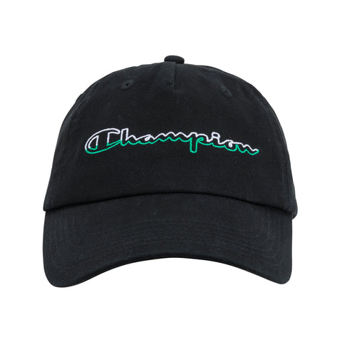 Split Script Dad Adjustable Cap