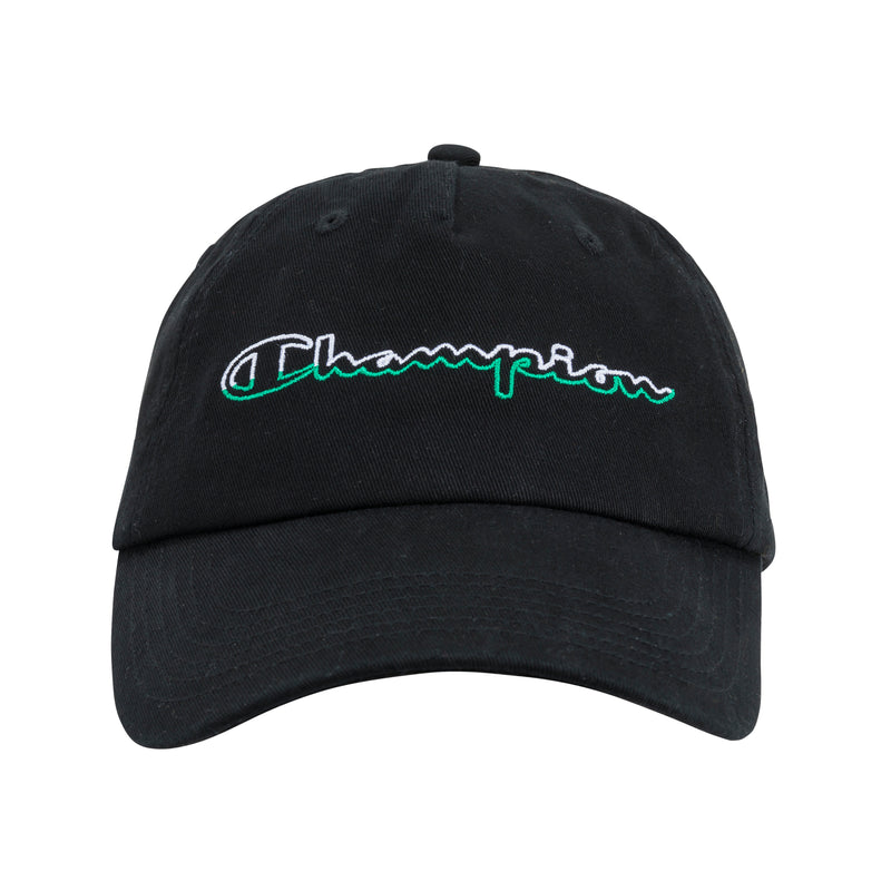 Split Script Dad Adjustable Cap