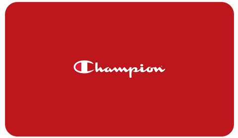 Champion E-Gift Card in Red Logo