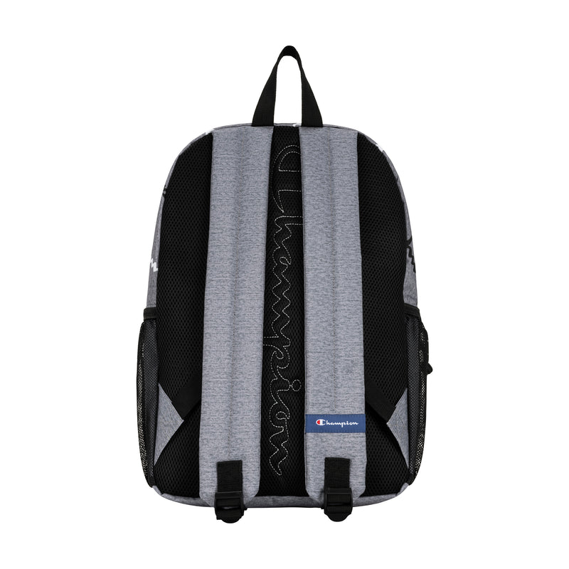 Champion Kids' Youthquake Backpack in Grey/Black