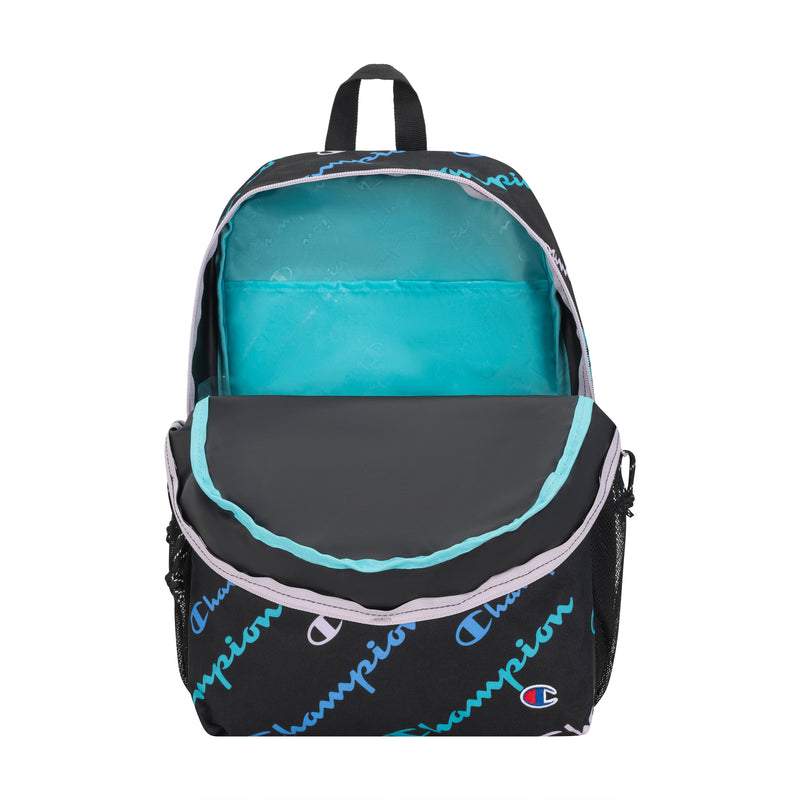 Champion Kids' Youthquake Backpack in Pink/Black