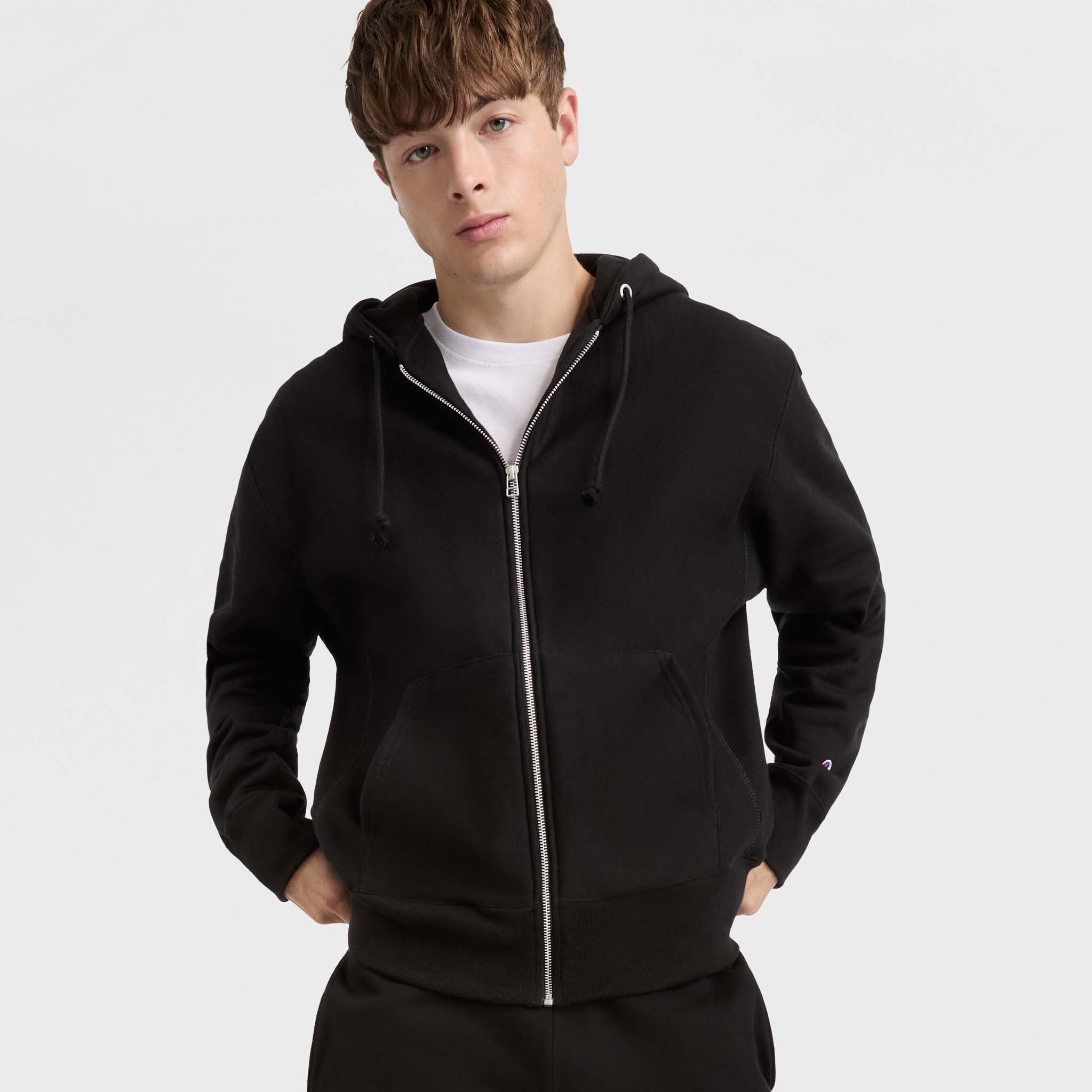 Reverse Weave Full-Zip Hoodie - Main Image