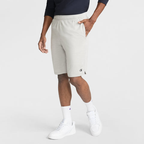 Champion 10" Moisture Wicking, Sport Shorts in New Manhattan Mist Heather