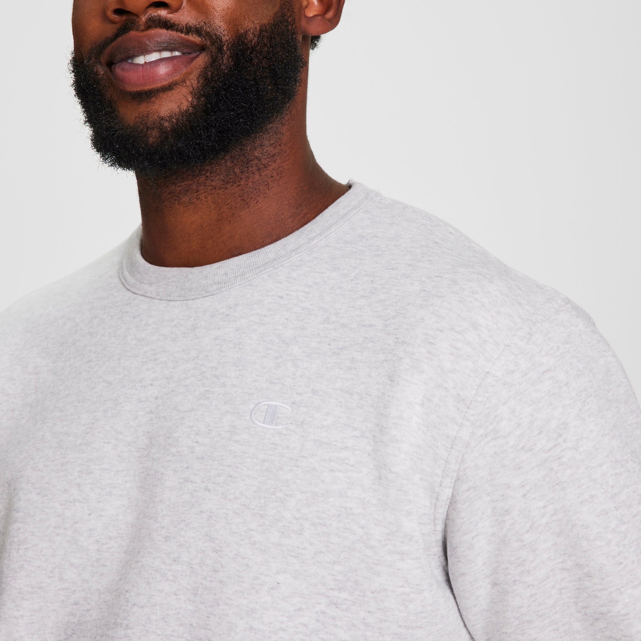 Powerblend Crewneck Sweatshirt, C Logo - Big & Tall – Champion