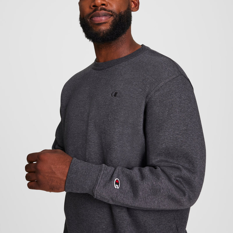 Powerblend Crewneck Sweatshirt, C Logo - Big & Tall