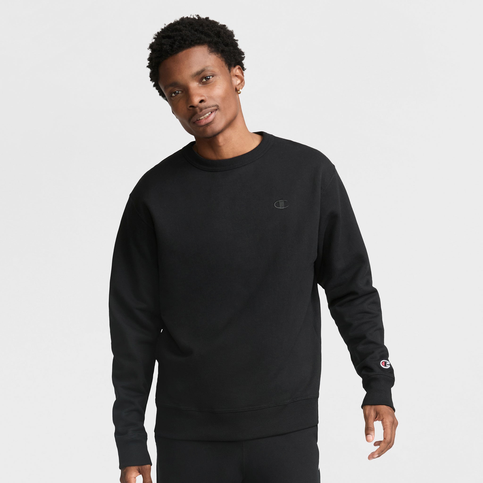 Powerblend Crewneck Sweatshirt, C Logo - Champion