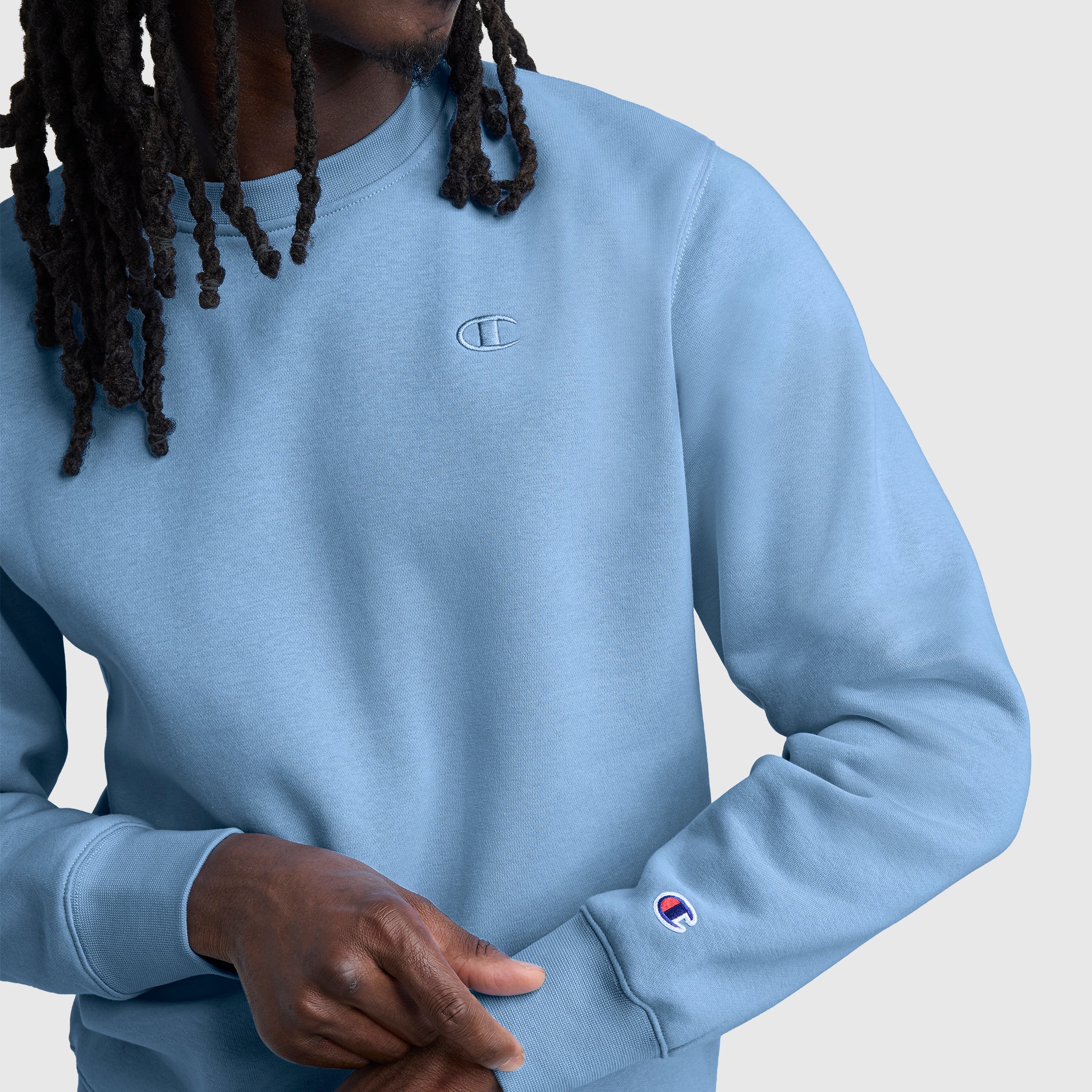 Powerblend Crewneck Sweatshirt, C Logo – Champion
