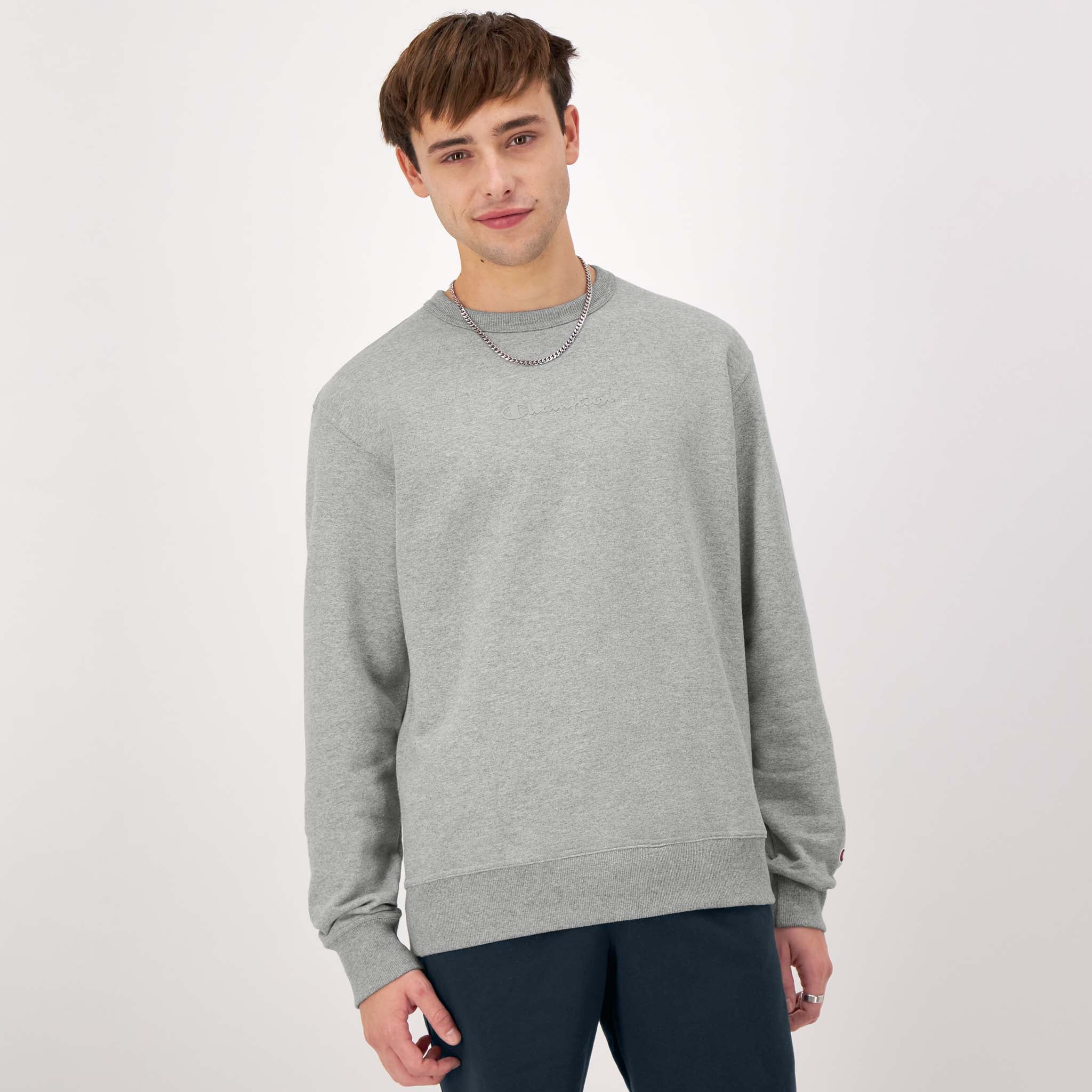 Powerblend Crewneck Sweatshirt, Tonal Script Logo