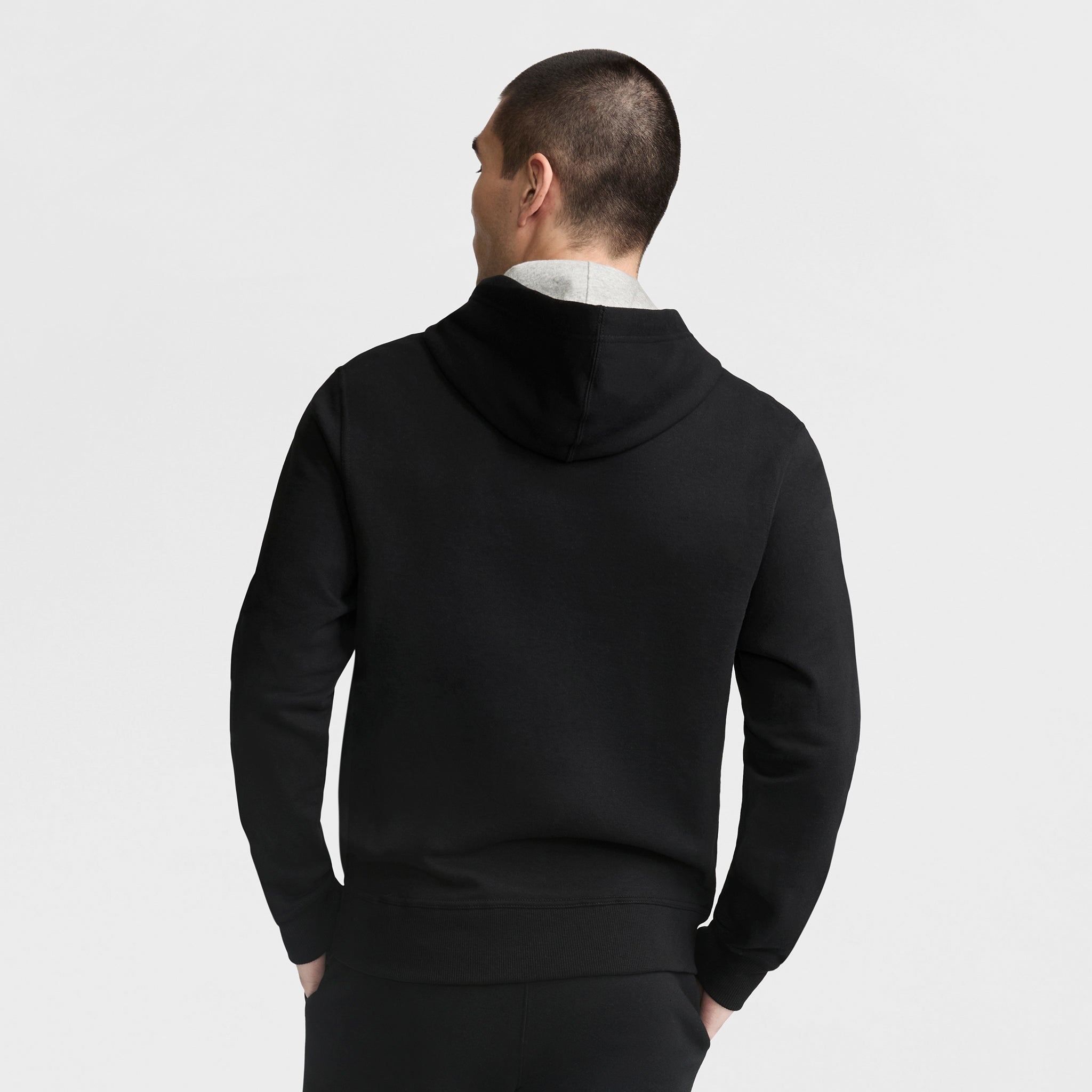 Powerblend Hoodie, Full Script Logo - Champion