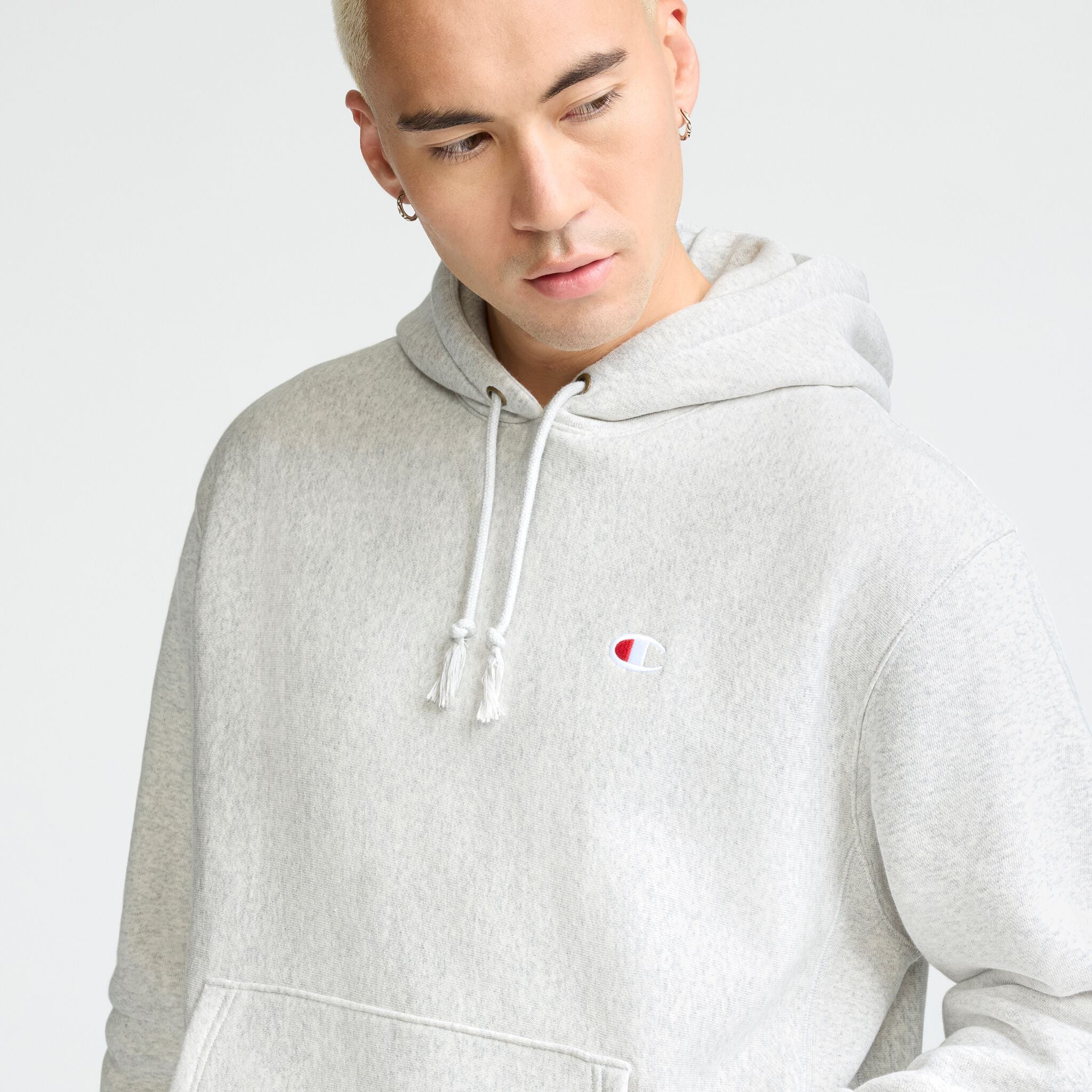 トップス XLSOPH. Champion REVERSE WEAVE S/S SWEAT Reverse Weave Small C Hooded Sweatshirt – Champion
